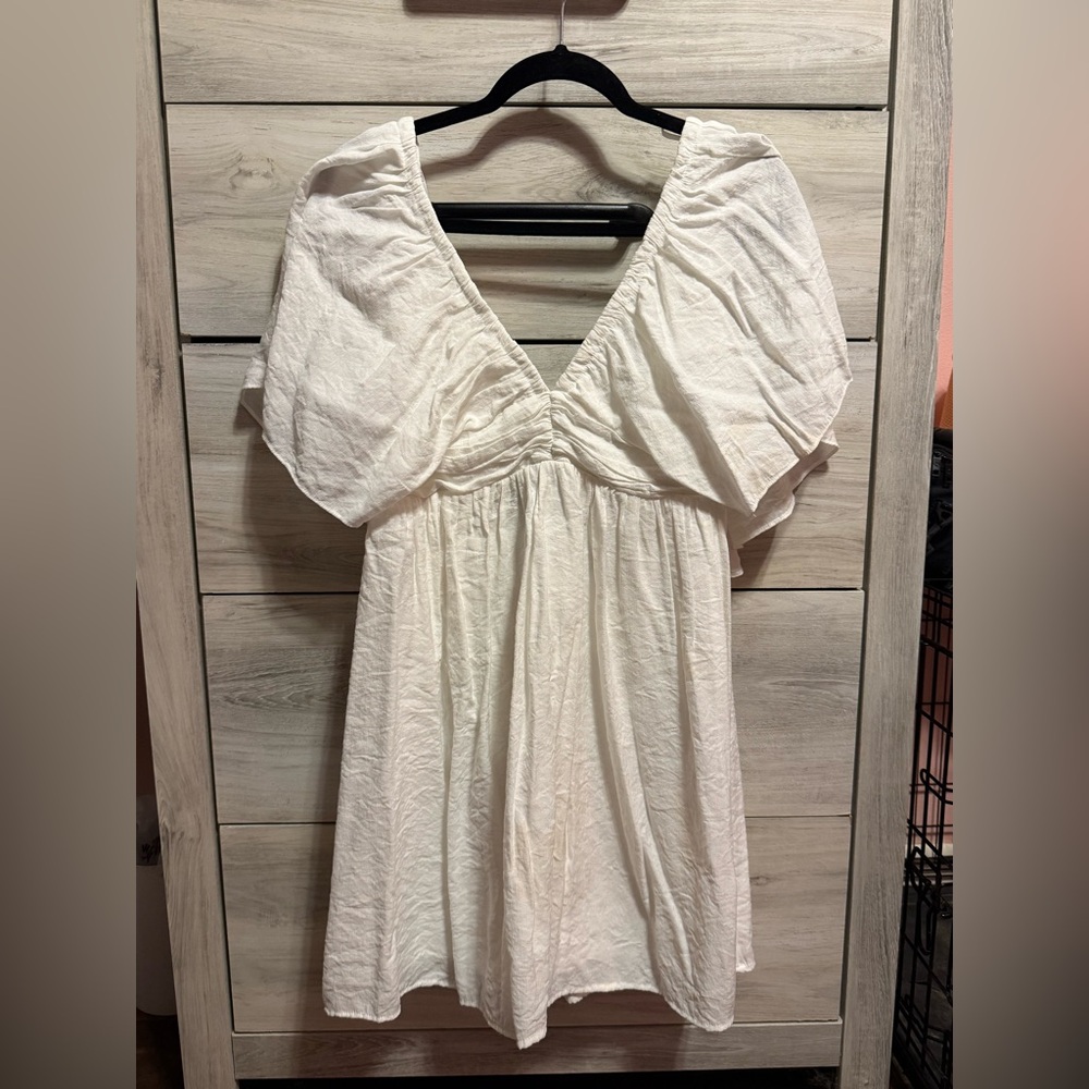 Lulu's White Mini Dress